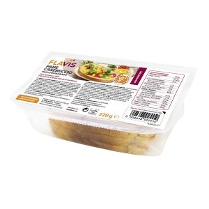 Flavis Pane Casereccio Pane Aproteico a Fette 220 g