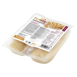 Flavis Mini Baguette Panini Bianchi Aproteici 2 Pezzi da 100 g