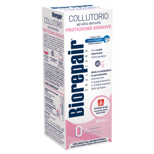 Biorepair Oral Care con Antibatterico Collutorio Ad Alta Densita' Protezione Gengive 500 ml