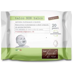Fiocchi di Riso Salviette Talco Non Talco