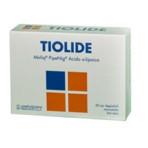 Tiolide 20 Compresse Deglutibili Monostrato Fast Slow