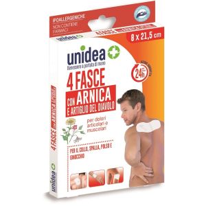 Fascia All'arnica Unidea 8x21,5 Cm 4 Pezzi