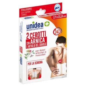 Cerotto All'arnica Unidea 17x21,8 Cm 2 Pezzi
