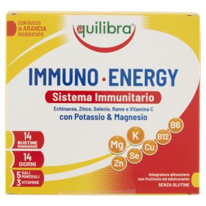 Immuno Energy Sistema Immunitario Potassio & Magnesio 14 Bustine Monodose
