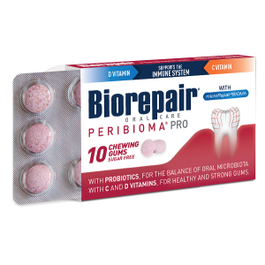 Biorepair Peribioma Gomme Masticabili 10 Compresse da 1,2 g