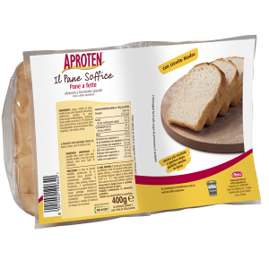 Aproten Pane Bianco Fette 2 Pezzi da 200 g