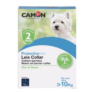 Leis Collare Barriera con Olio di Neem Cane 60 Cm L 12 Pezzi