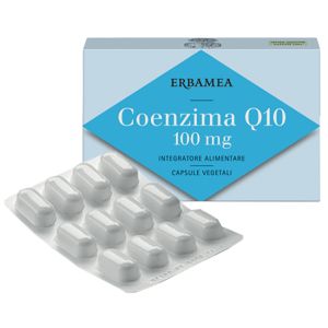 Erbamea Coenzima Q10 100 mg 24 Capsule Vegetali