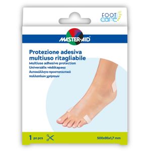 Protezione Adesiva Multiuso Master-aid Footcare Ritagliabile 50x9,5 Cm A6