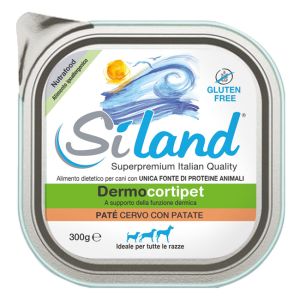 Siland Dermocortipet Umido Cane Cervo/patata 300 g