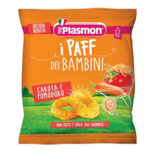 Plasmon Dry Snack Paff Carota Pomodoro 15 g