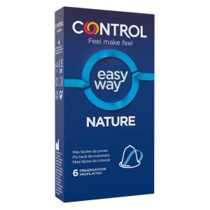 Profilattico Control Easy Way Nature 6 Pezzi