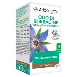 Arkopharma Olio di Borragine 60 Perle