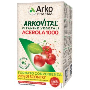 Arkovital Acerola 1000 Pack Family 60 Compresse