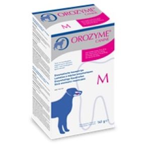 Orozyme Canine Strisce Enzimatiche Masticabili per Cani di Taglia Media