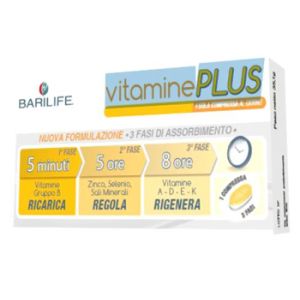 Barilife Vitamine Plus 30 Compresse Trifase