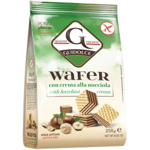 Wafer con Crema Alla Nocciola 250 g