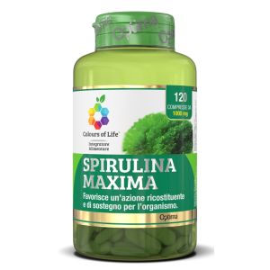 Colours Of Life Spirulina Maxima 120 Compresse