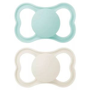 Mam Air Succhietto 16+ Mesi Silicone Neutro 2 Pezzi