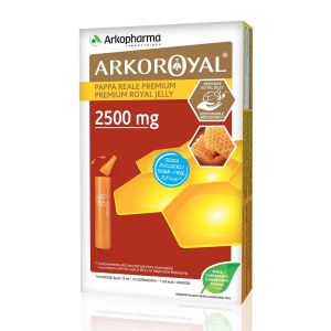 Arkoroyal Pappa Reale 2500 mg Senza Zucchero 10 Fiale