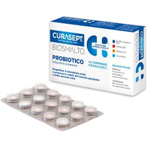 Curasept Biosmalto Probiotico 14 Compresse