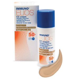 Immuno Elios Cc Cream Spf50+ Tinted Medium 40 ml