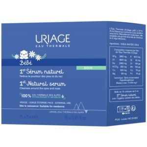 Uriage Bebe Siero Fisiologico 15 Flaconcini da 5 ml