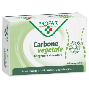 Profar Carbone Vegetale 80 Compresse