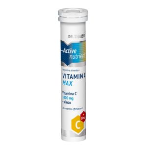 Theiss Active Nutrient Vit C Max 20 Compresse Effervescenti Limone 80 g