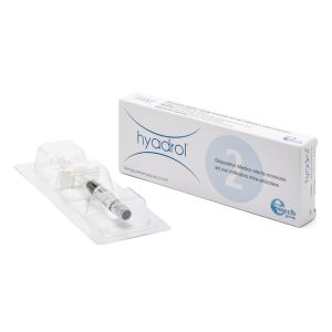Siringa Intra-articolare Hyadrol con Acido Ialuronico 1% E Adelmitrol 2% Capacita' 2 ml