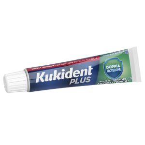 Kukident Plus Barriera Anti-cibo Fresco Crema Adesiva Dentiere 40 g