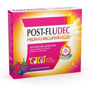 Postfludec Frutti di Bosco Pronto Recupero Oro 12 Bustine