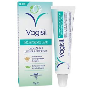 Vagisil Incontinence Care Crema 2in1 Lenisce & Rinfresca 30 g