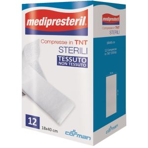 Compresse Sterili Tnt Medipresteril 18x40 Cm 12 Pezzi
