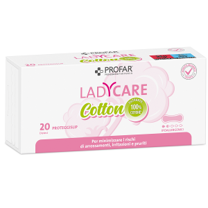 Ladycare Proteggislip Cotton Ipoallergenici Distesi 20 Pezzi Profar