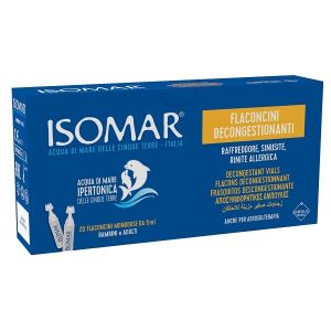 Isomar Flaconcini Decongestionanti Soluzione Ipertonica 20 Flaconcini 5 ml