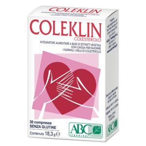 Coleklin Colesterolo <3mg 30 Compresse