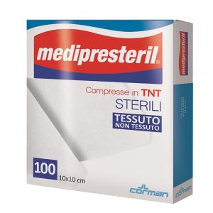Garza Compressa Medipresteril Tnt 10x10cm 100 Pezzi