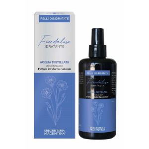 Acqua Distillata Arricchita Fiordaliso Idratante Pelli Disidratate 200 ml