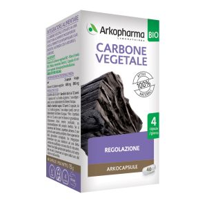 Arko Capsule Carbone Vegetale Bio 40 Capsule