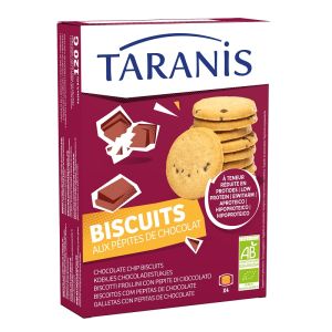 Taranis Biscotti Frollini con Pepite di Cioccolato 120 g