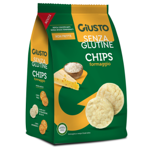 Giusto Senza Glutine Chips Formaggio 40 g
