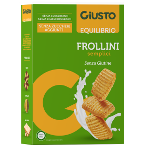 Giusto Senza Glutine Frollini Semplici 250 g
