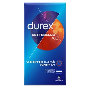 Profilattico Durex Settebello Xl 5 Pezzi