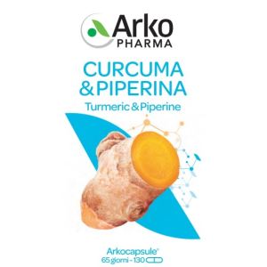 Arkocps Curcuma + Piperina 130 Capsule