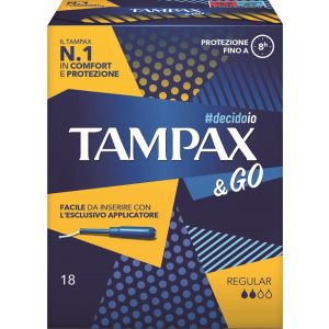 Tampax &go Regular 18 Pezzi