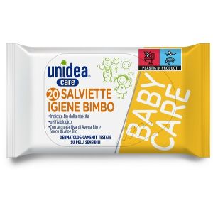Unidea Salviette Umidificate Baby Pocket Nuova Formula 20 Pezzi