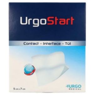 Medicazione Non Aderente Urgostart Contact 5x7cm 3 Pezzi