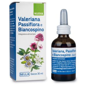 Valeriana Passiflora E Biancospino Gocce 30 ml