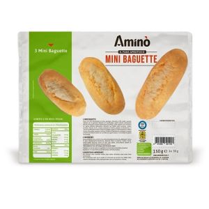 Amino' Mini Baguette 3 Pezzi da 50 g